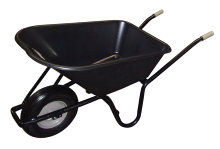 Trolla trillebør med punkterfrit hjul 85 liter